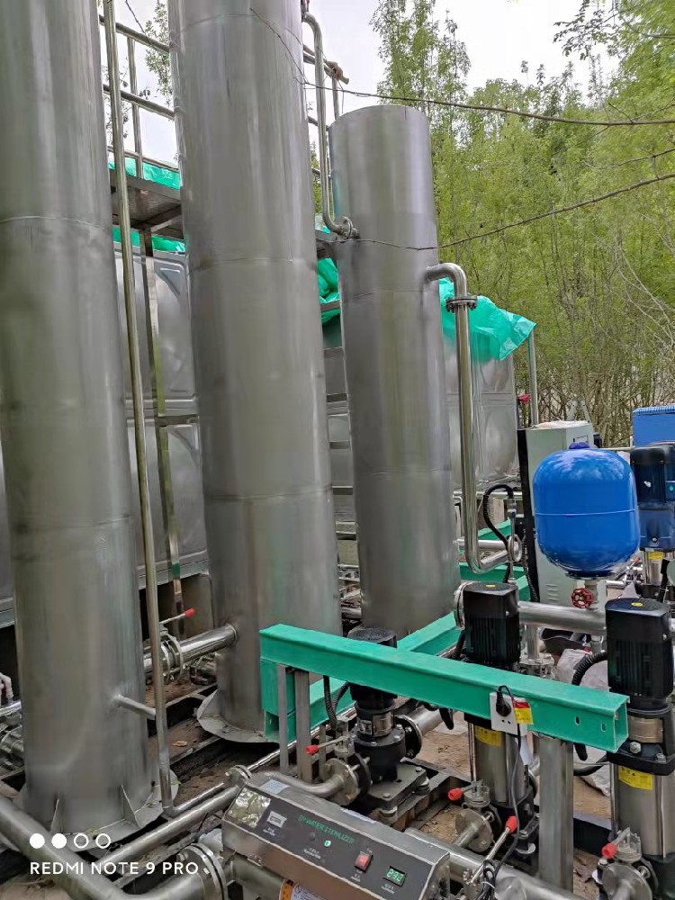 湖北荆门京山县泰康集团文旅项目饮用水工程（制水量50T/D）