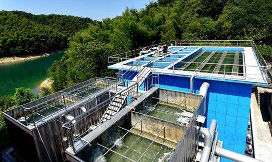 赤壁官塘水厂（制水量10000T/D）